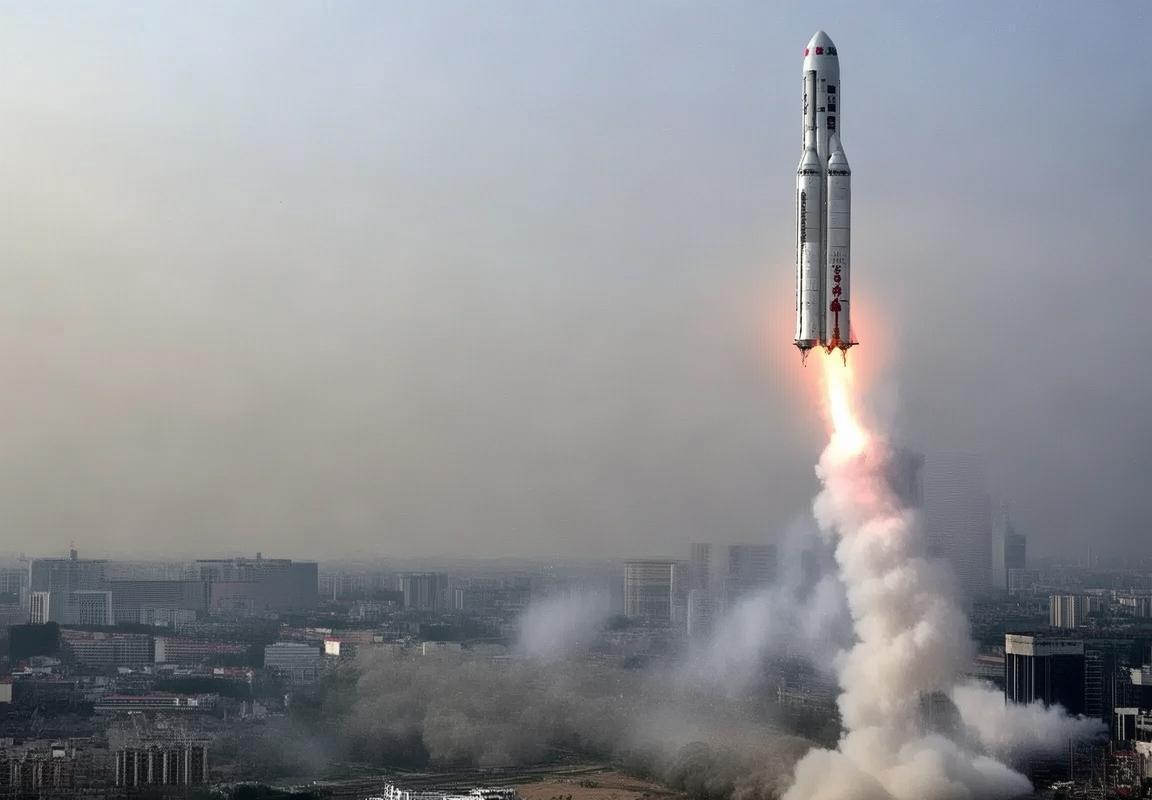 长征十二号可重复使用火箭回收异常，中国航天卫星入轨任务圆满完成